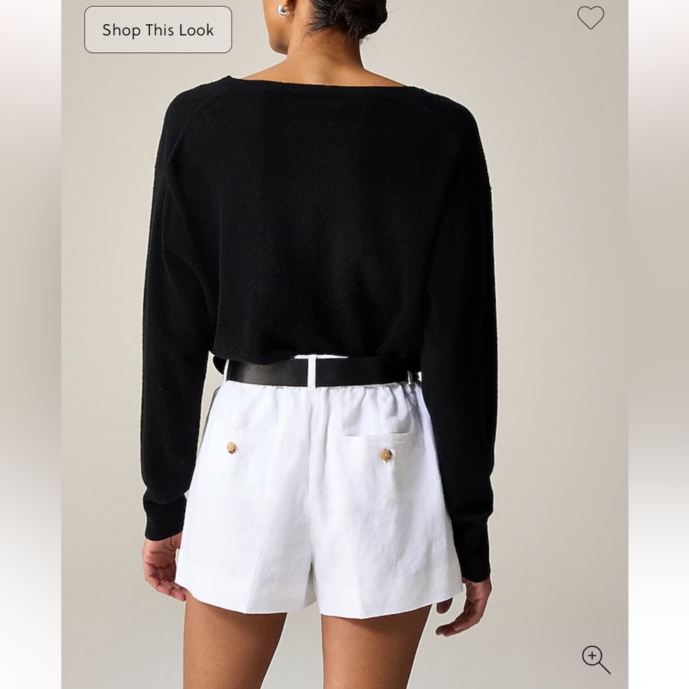 J. Crew 3" Harbor short in linen - Picture 2 of 4